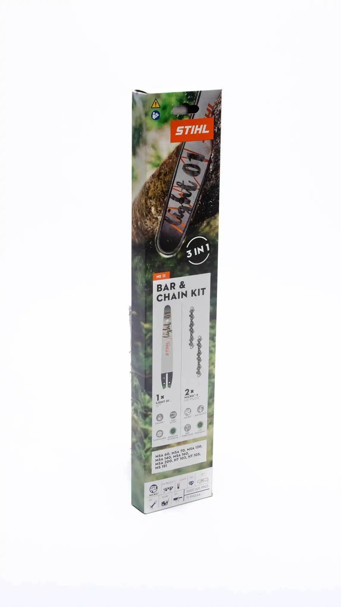 2+1 Cut Kit 11 - 12” Guide Bar & Saw Chains
