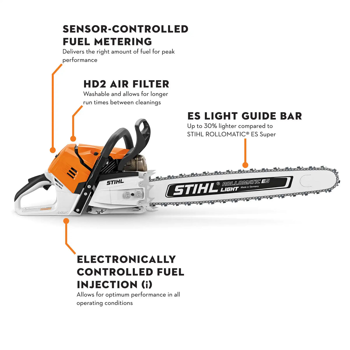MS 500¡ Gasoline Chainsaw