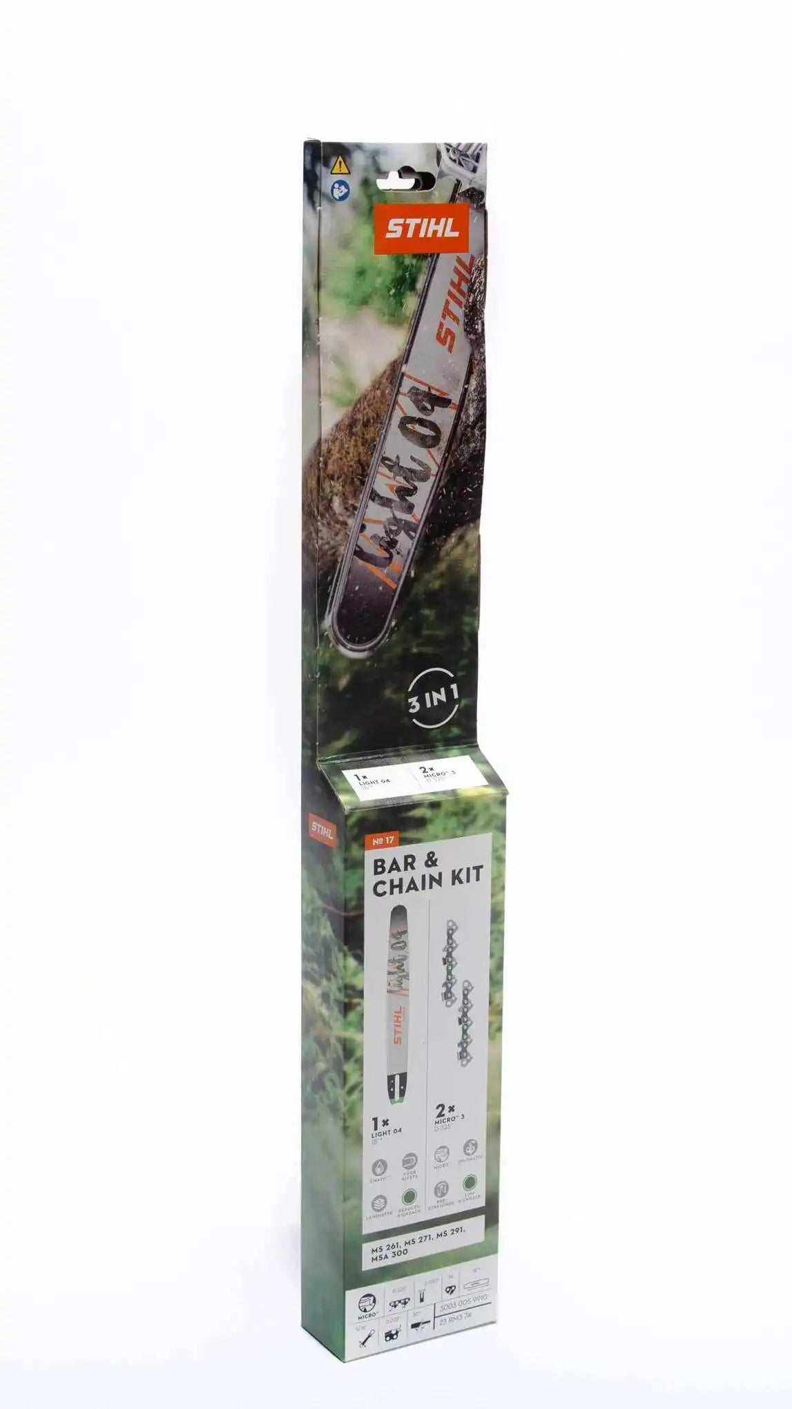 2+1 Cut Kit 17 - 18” Guide Bar & Saw Chains