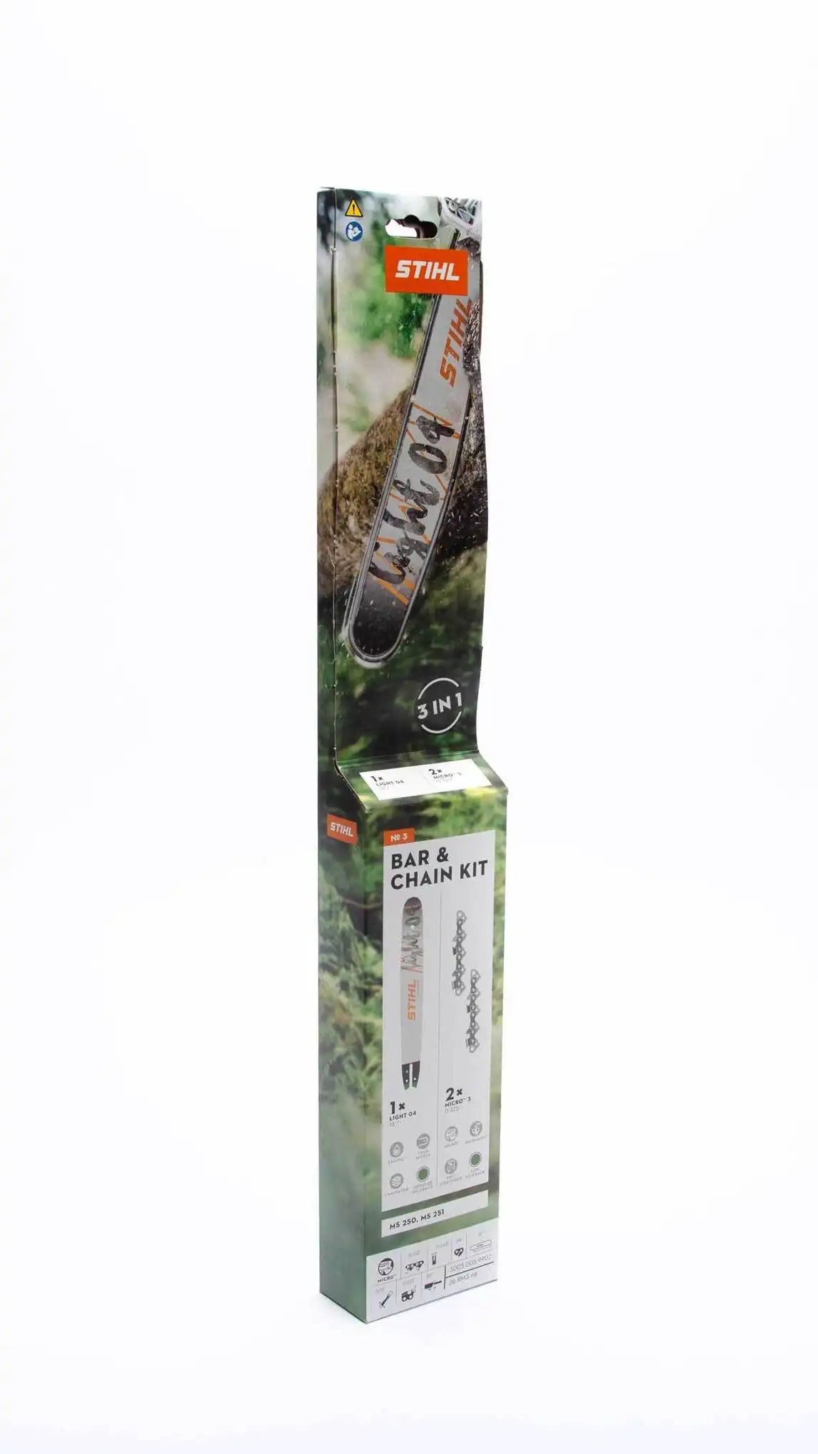 2+1 Cut Kit 3 - 18” Guide Bar & Saw Chains