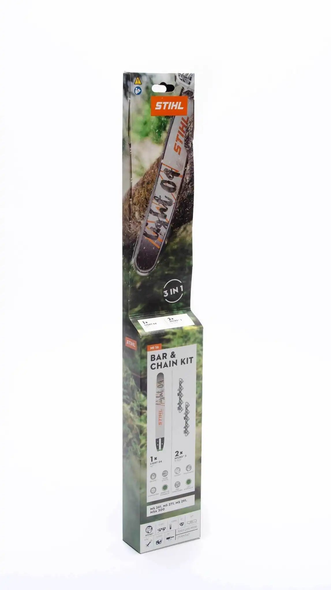 2+1 Cut Kit 16 - 16” Guide Bar & Saw Chains